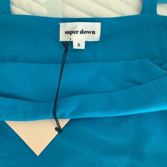 Superdown Blue Two-Piece Set - Picture 2 of 3